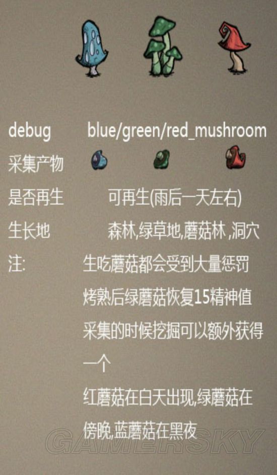 饥荒蓝蘑菇_饥荒蓝蘑菇可以做什么菜_饥荒蓝蘑菇有什么用处